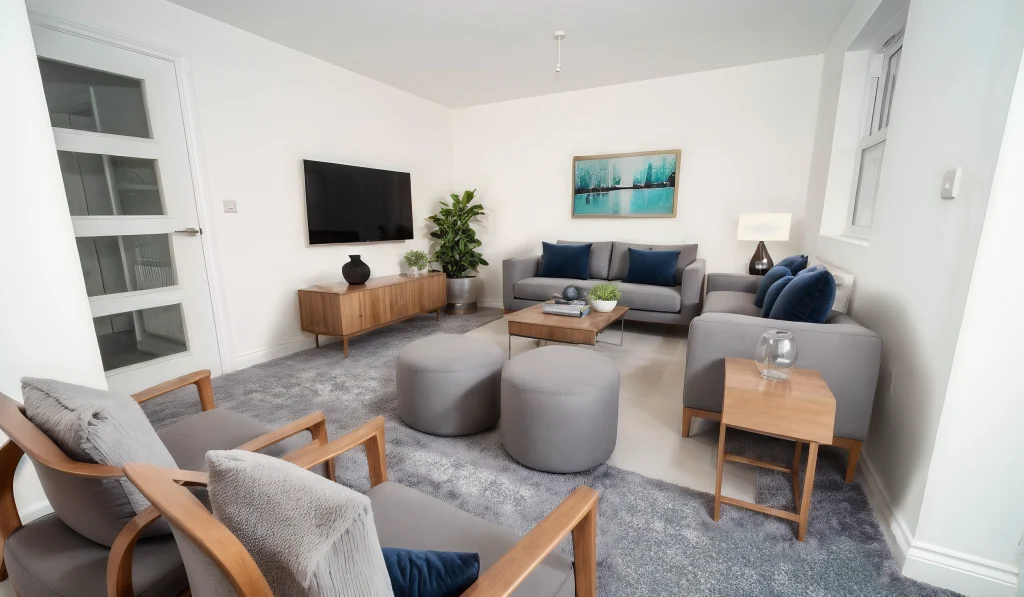 AI technology transforming real estate in Chester with virtual tours and data analysis